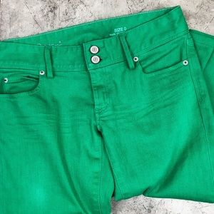 Lilly Pulitzer {green} worth straight jeans
